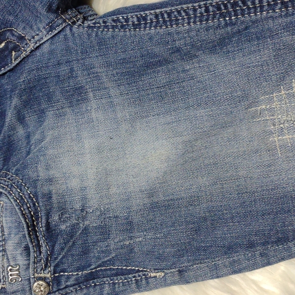 Miss Me Rhinestone Jester Straight Jeans 26 - Picture 17 of 17